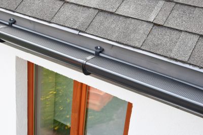 Home with Gutter Protection